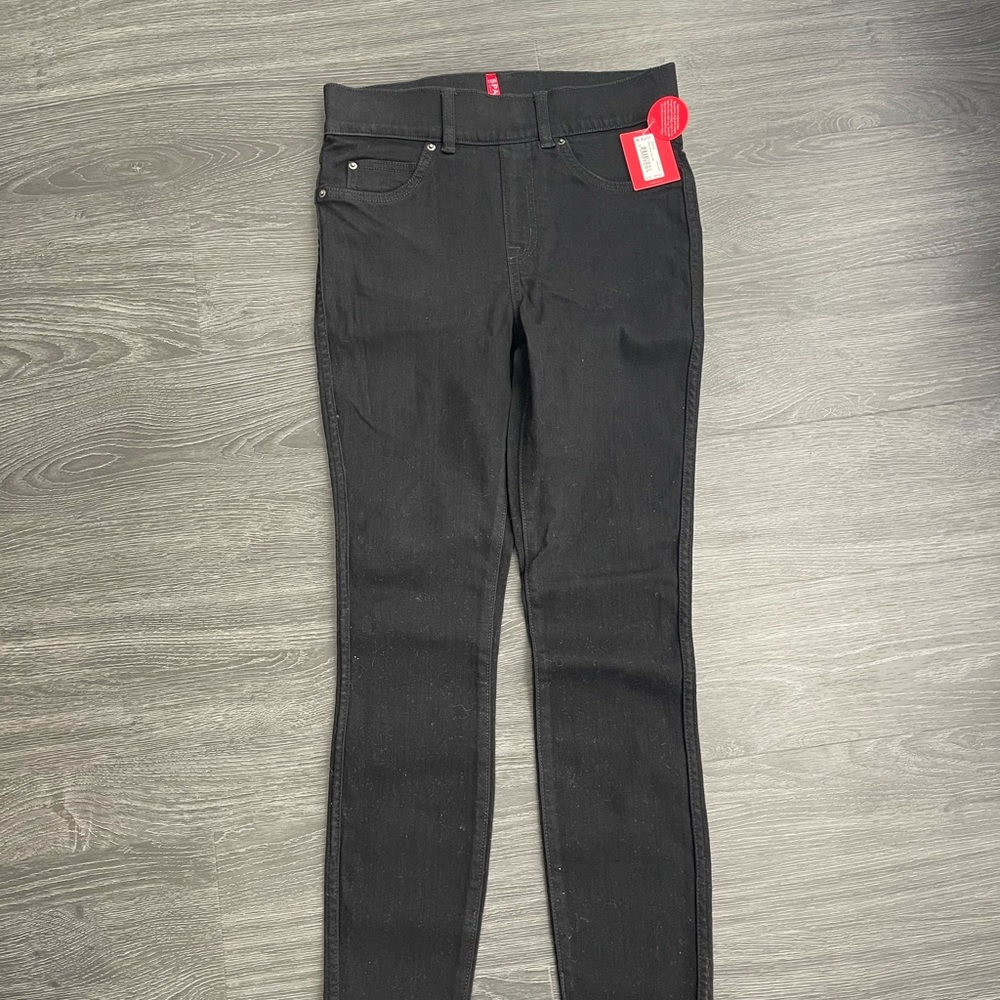 SPANX black skinny jeans